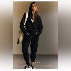 FP Movement by Free People Black Jumpsuit